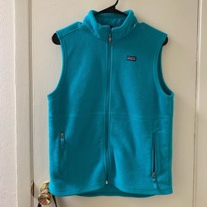 Patagonia lightweight blue vest